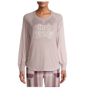 NWT Women's Friyay Hacci Top